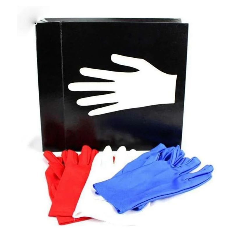 Gloves Color Be Changed Magic Tricks Stage Magic Trick Pocket Version Gimmick For Magician Professional