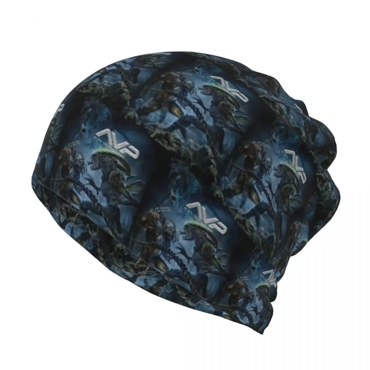 Alien Vs Predator Game Bandana Neck Cover Face Scarf Warm Headwear Beanies Hat Unisex Adult Winter