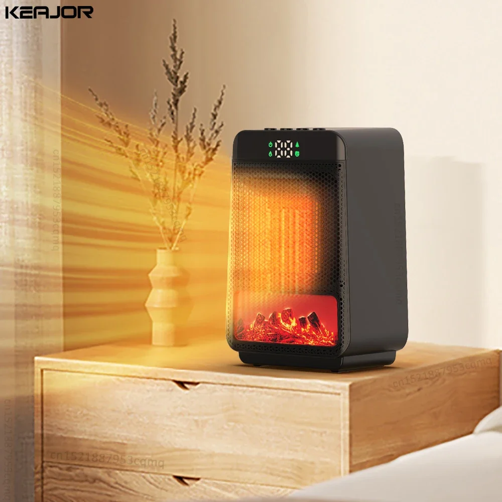 

Вентилятор-нагреватель, вентилятор горячего воздуха, 1000 Вт, электрические нагревательные вентиляторы, 3D пламя, мини-нагреватель, портативный вентилятор, обогреватели для домашнего офиса, спальни