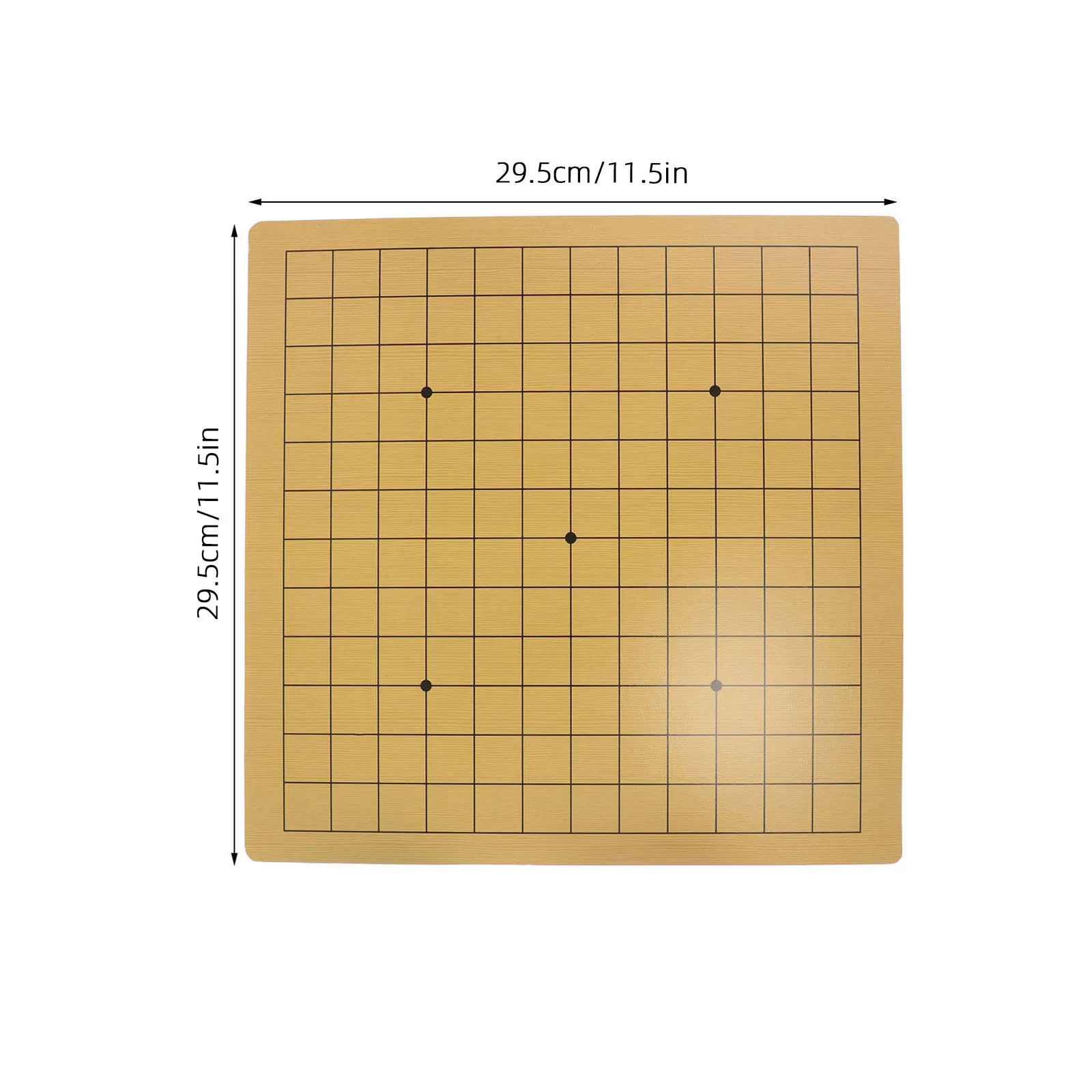 Cartoon Bear Theme Go Game Set for Kids Double-Sided 9x13 Grid Board Portable Lightweight Educational Strategy Board Game