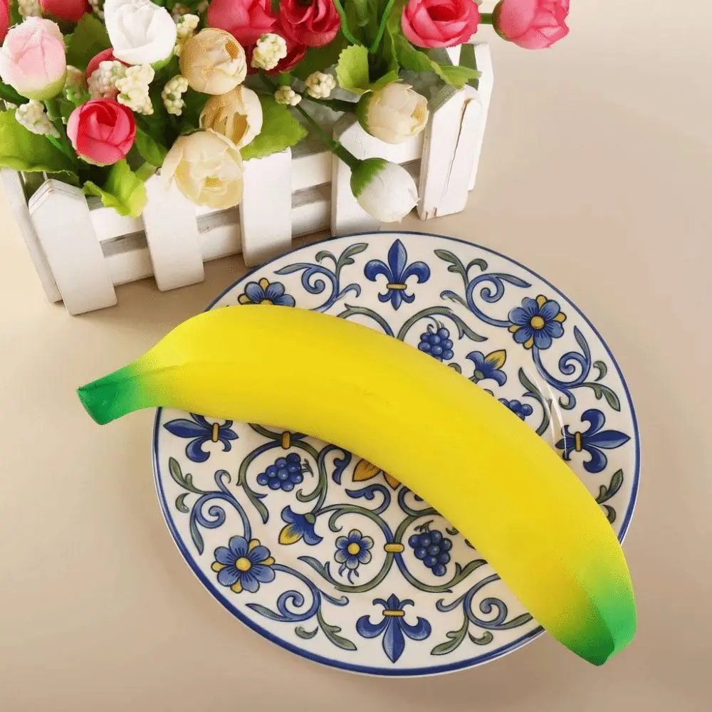 Simulator Simulation Banana Soft Squishy Banana Soft Slow Rising Slow-rebound Banana Banana Shaped Cute Banana Squeeze Gifts