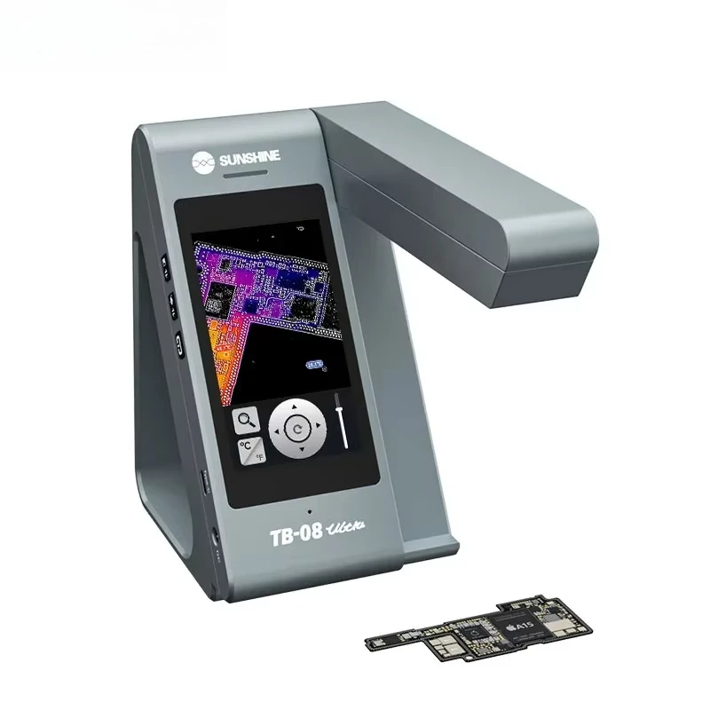 SUNSHINE TB-08 Ultra Dual-end Thermal Camera for Mobile Phones One-click   Check Smart Voice Fold le Storage Metal