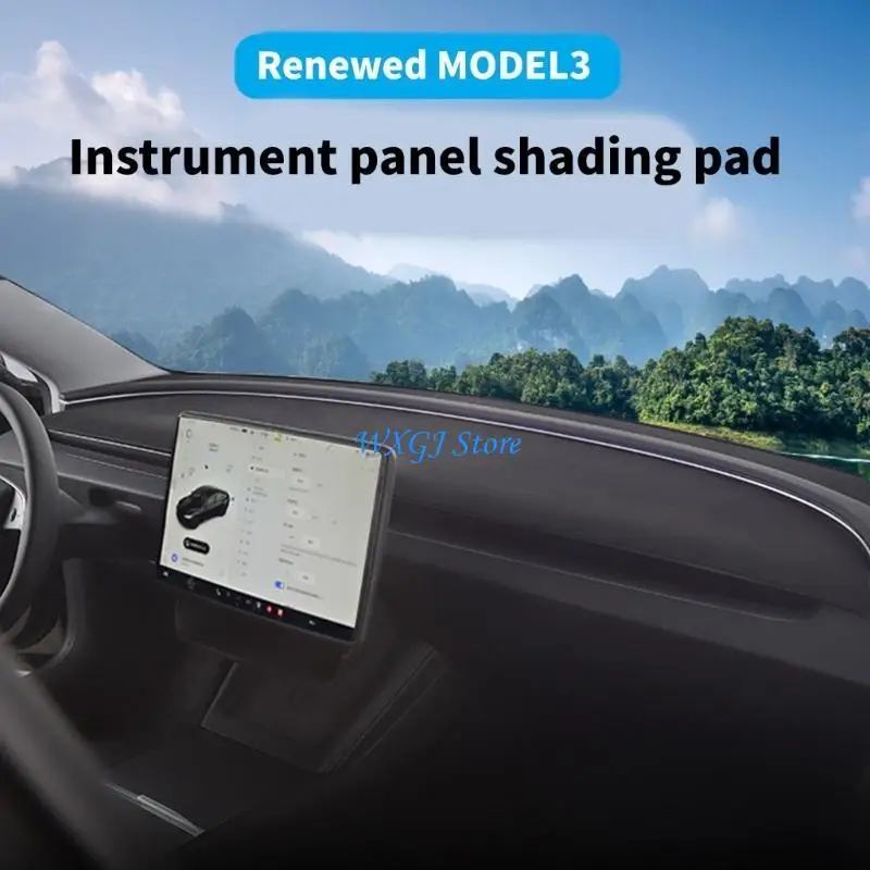 

37JE Dashboard / Rear Window Sunshade Protector for Sun Shade Non Slip Pad