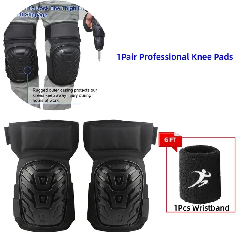 Professional Knee Pads Premium Foam Padding Knee Pads Cushion Gel Knee Pads Gardening Work Knee Motorcycle Knee Pads