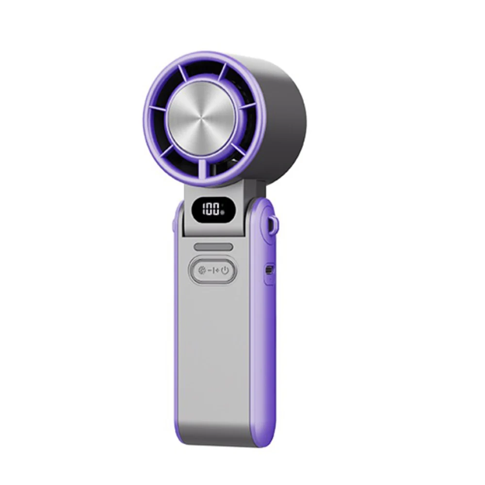 Mini ventilateur turbo portatif à main, air froid à grande vitesse, ventilateur de compression froide rechargeable SB, ventilateur de bureau pliable portable