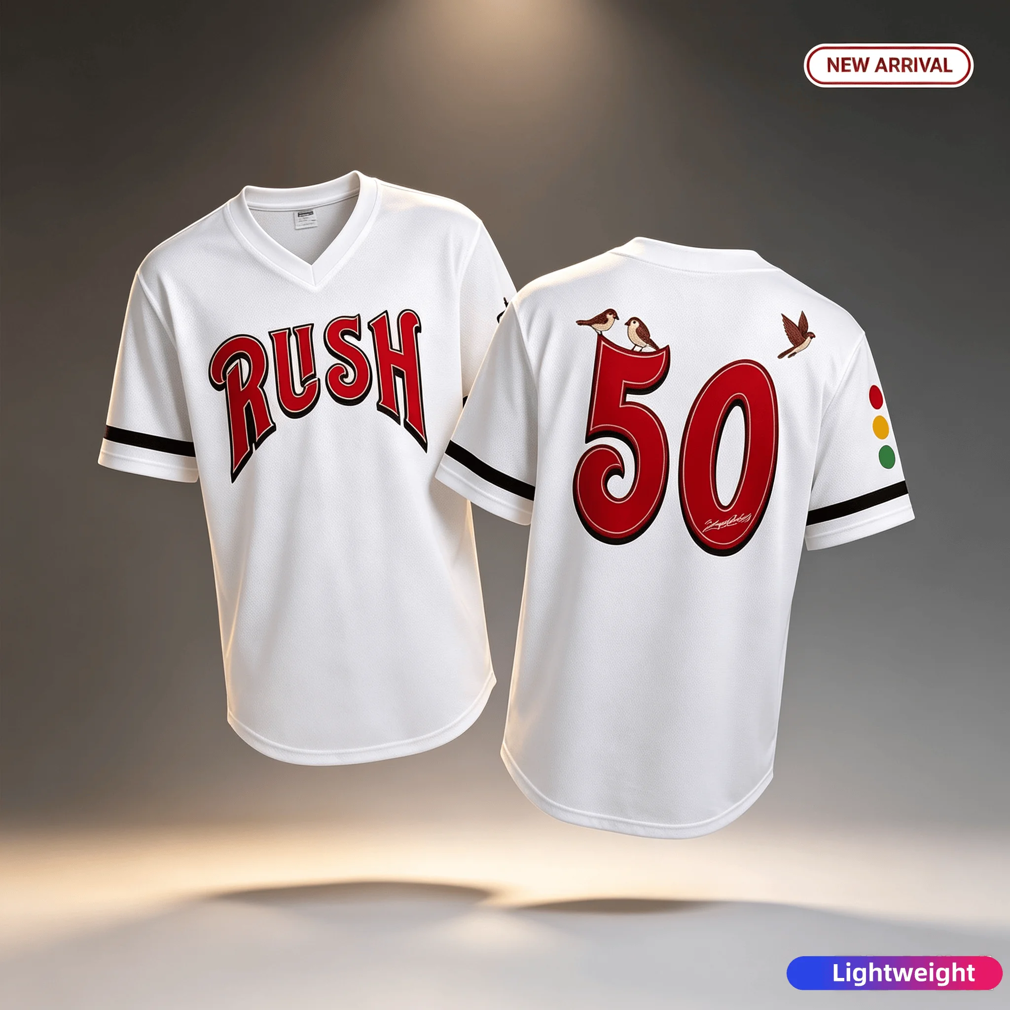 Rush Band Fifty Something Tour 2026 Sign Merch Jersey T-Shirt for Men Women Y2k Comfortable Quick Dry Party Outdoor Tee Fan Top