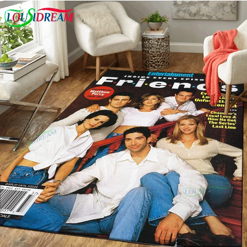 Classic Central Perk Friends TV Show carpet large area rug for home entrance living room bedroom decor room floor mat decortion