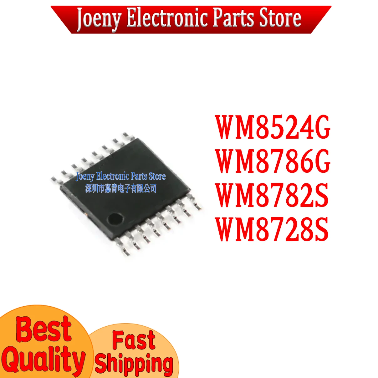 WM8524G WM8786G WM8782S WM8728S  SEDS GEDS/RV TSSOP PC shell