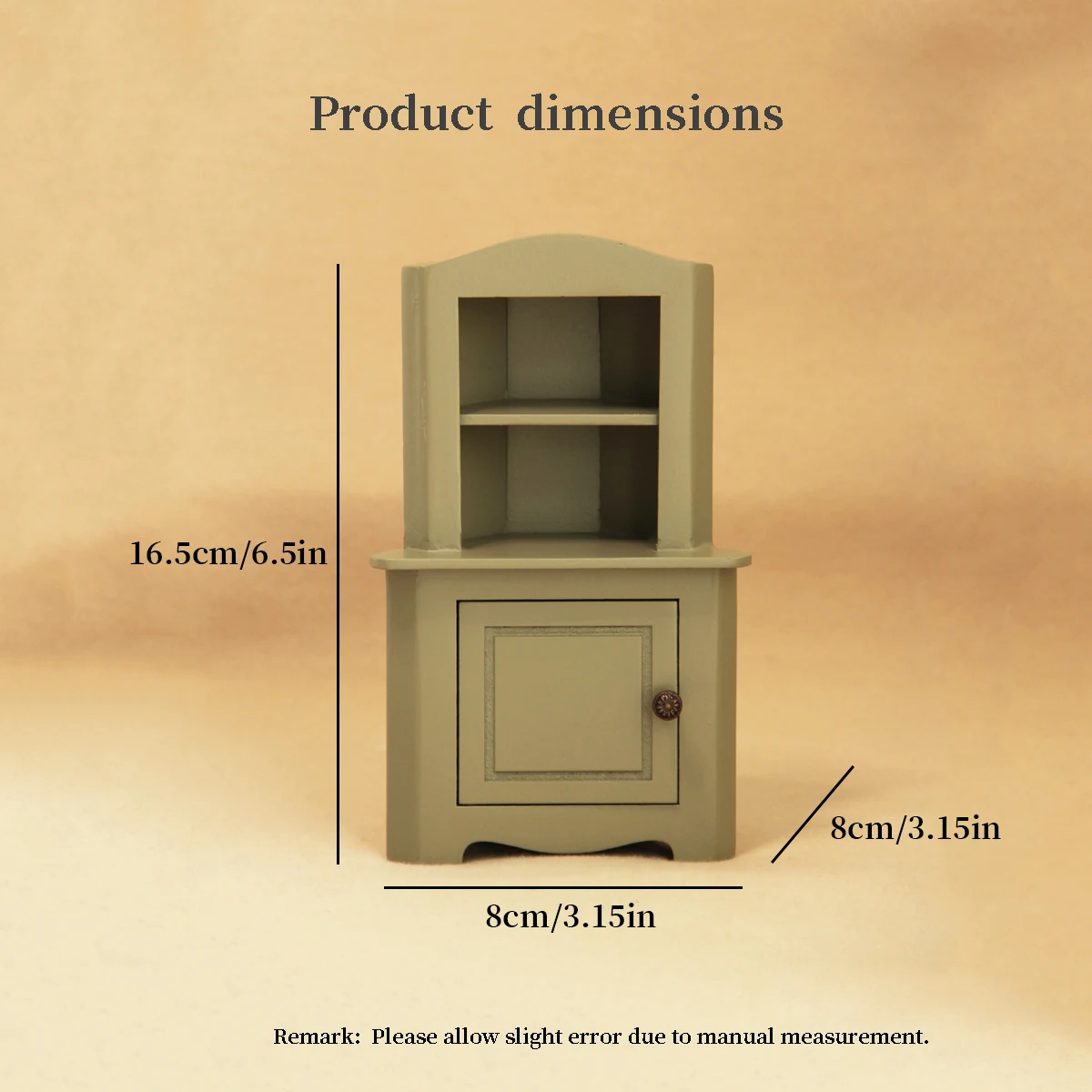 1:12 ミニチュア人工家具木製キャビネットは 3 色でご利用いただけ、おもちゃの家のアクセサリーに適しています