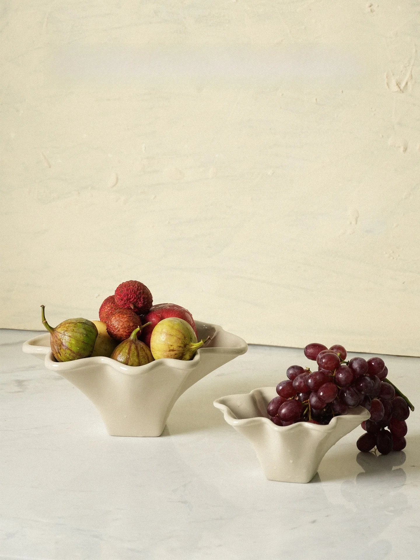 

Белая садовая чаша для завтрака и десертов с высокой эстетической ценностью, современная простая элегантная чаша для фруктов и йогурта