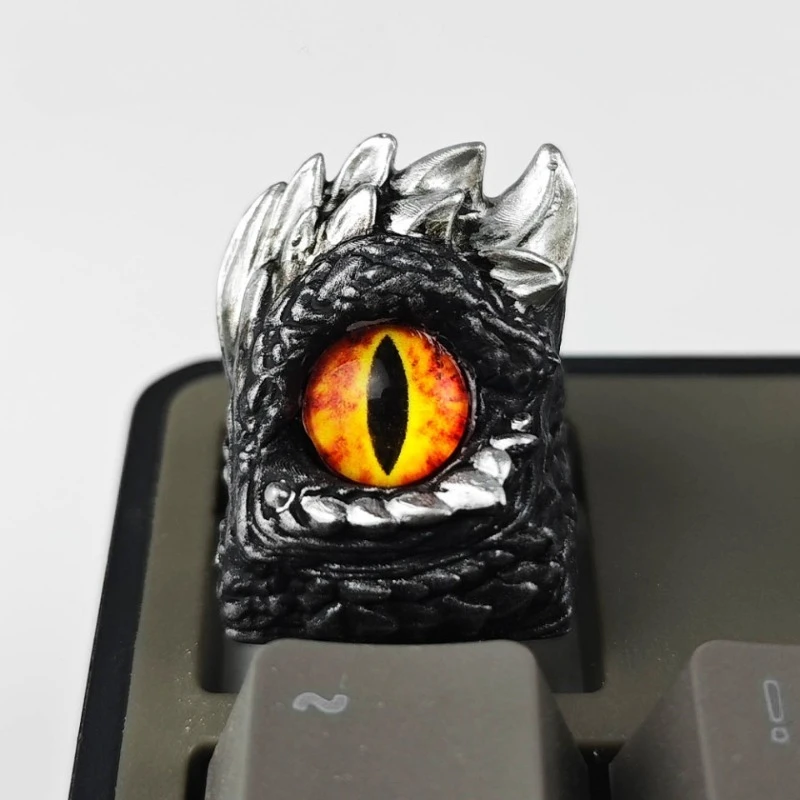 

Eye of The Dragon Theme Keycaps Creative Resin 3D Printing Keycaps for Mechanical Keyboards Personalized Animal Keycaps ESC Gift