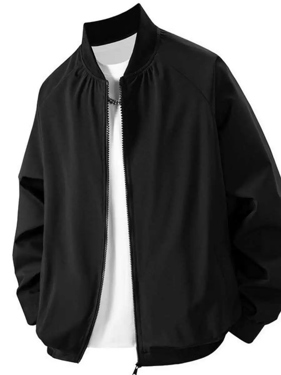 

Сводная ветрозащитная мужская куртка свободного покроя с воротником, цвет верхней части, американский Sle, весна-осень, новое поступление