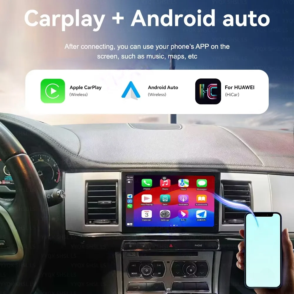 

9 Inch Android For Jaguar XF 2008-2015 Gps Navigation Carplay Car Radio HD Touch screen Stereo Auto Head Unit Stereo Auto