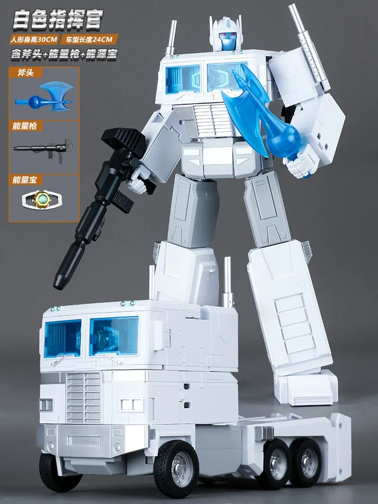 30CM Trasformazione Optimus PrimeCommander T-01T-02 T-03 T-04 G1 Action Figure Garage Kit Modello Giocattolo Regalo del Ragazzo