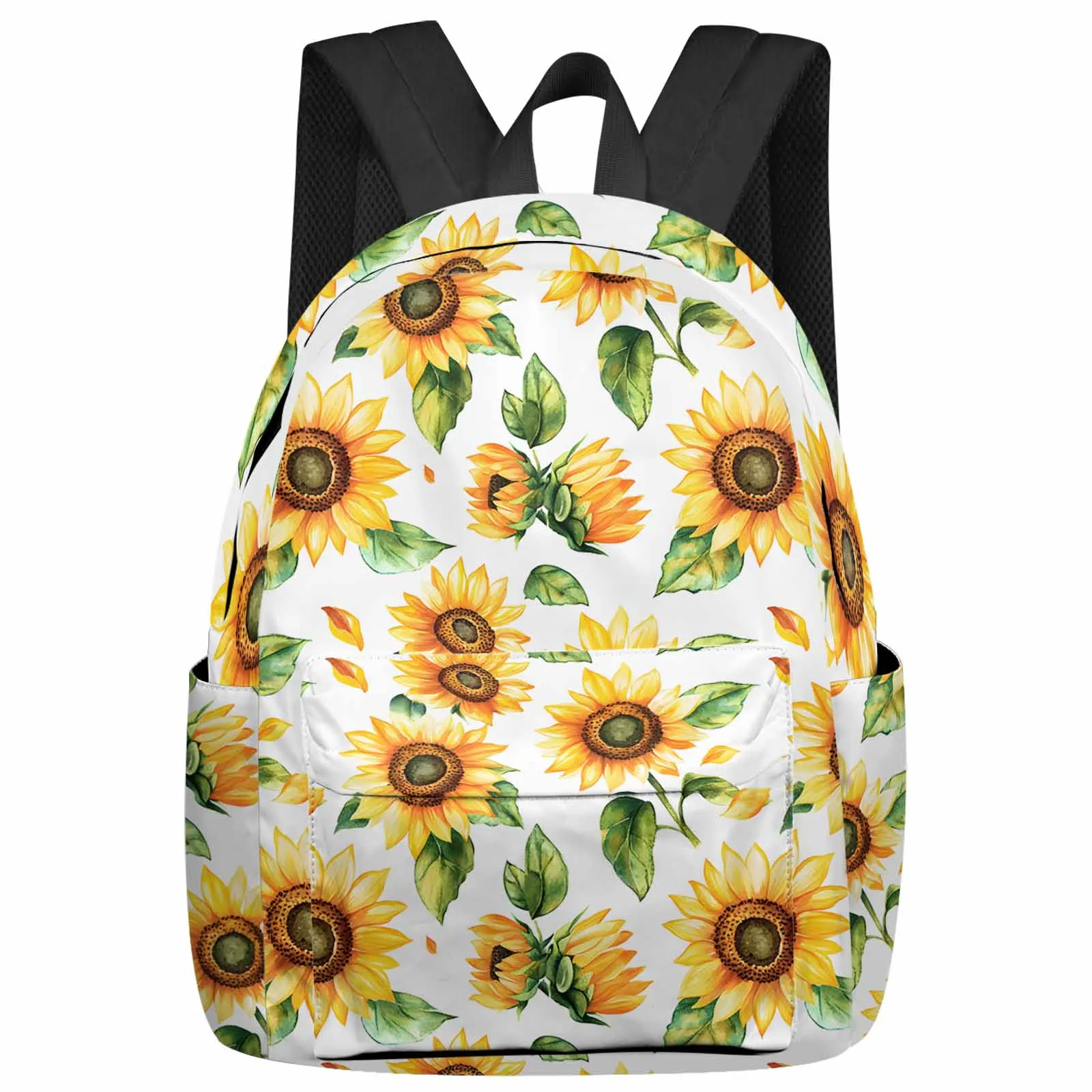 

Country Summer Sunflower Flowers Backpacks Teenagers Student School Bags Men Women Travel Mochila