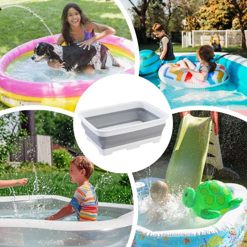 

Ванна для ног Складная чаша для ванны для ног Портативная складная ванна для ног для бассейна для мытья ног и сохранения очистки воды