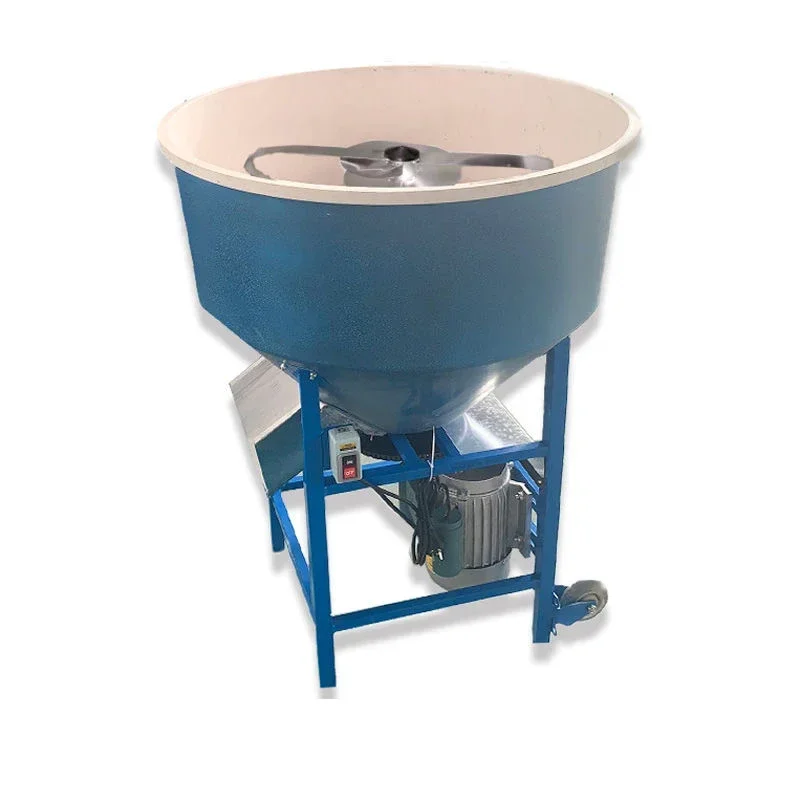 Stainless steel feed mixer mixing machine breeding mixing machine dry and wet corn seed mixing coating plastic glass