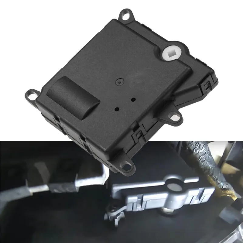 XL3Z19E616BA F85Z19E616AA Actuador de puerta de mezcla de calentador HVAC para Lincoln Navigator 1999-2001, actuador de temperatura Manual para todos los motores, negro