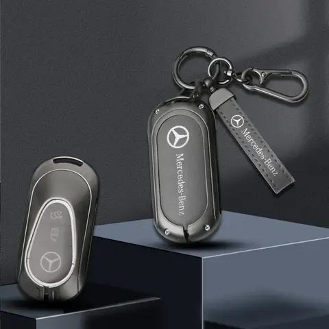자동차 열쇠 고리 케이스 커버, 메르세데스 벤츠 C S 클래스 W223 W206 S260L S350L S400L S450L S500L 마이바흐 S480 S580 2020 2021 2022