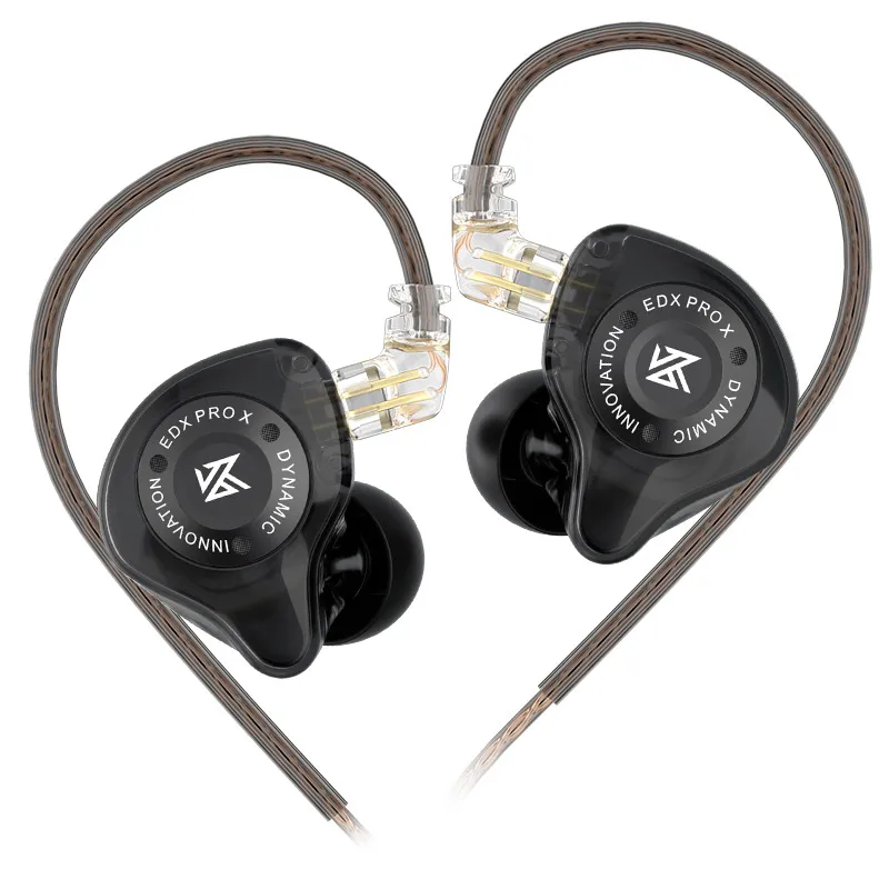 KZ EDX PRO X ダイナミックドライブイヤホン HIFI 低音音楽イヤホン