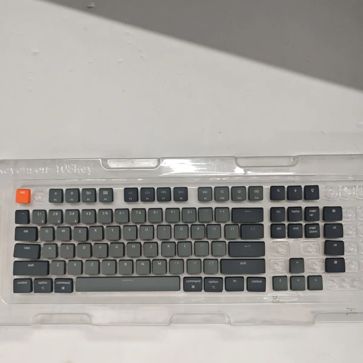 87‑Key Cross Stem Keycaps for Keychron K1 Compatible with Optical Switch Version Offset Stabilizer Mechanical Keyboard