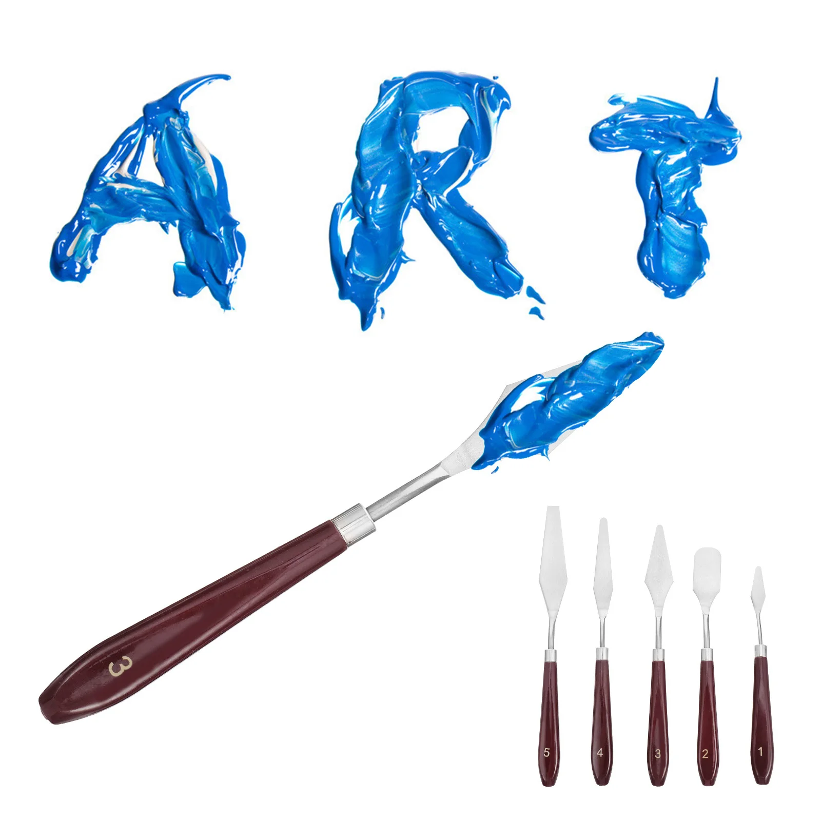 

1 Set Oval Acrylic Painting Tray Diy Art Pigment Board Smooth Color Mixing Surface For Watercolor Oil Acrylic Supplies Oval