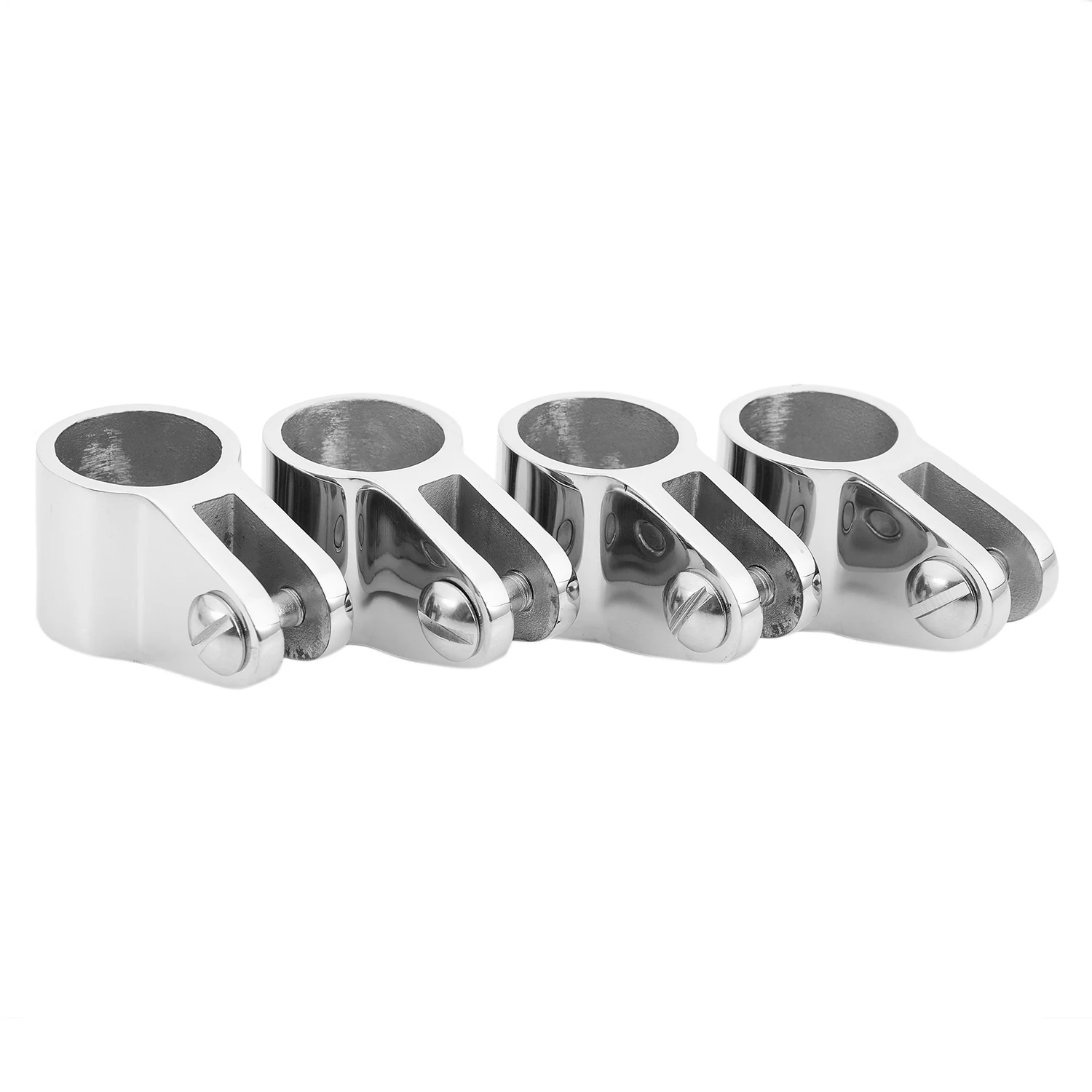 4 Bow 1 Inch Bimini Top Boat Stainless Steel Fittings Marine Hardware Set - 16 Piece Set of Ss316 7/8 Inch(22Mm)