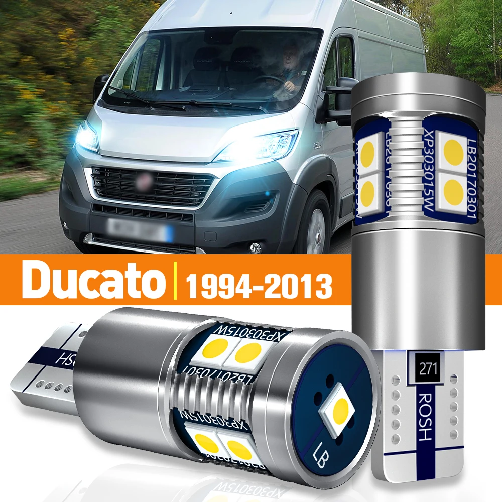 

2pcs LED Parking Clearance Light For Fiat Ducato 1994-2013 2004 2005 2006 2007 2008 2009 2010 2011 2012 Accessories Canbus Lamp