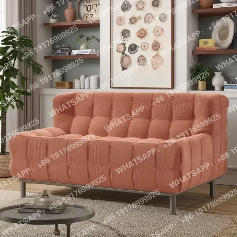 Modern Stylish Tatami Design 2-Seater Sofa Comfortable Floor Seating for Home Hotel Villa Apartment Living Room or Mall