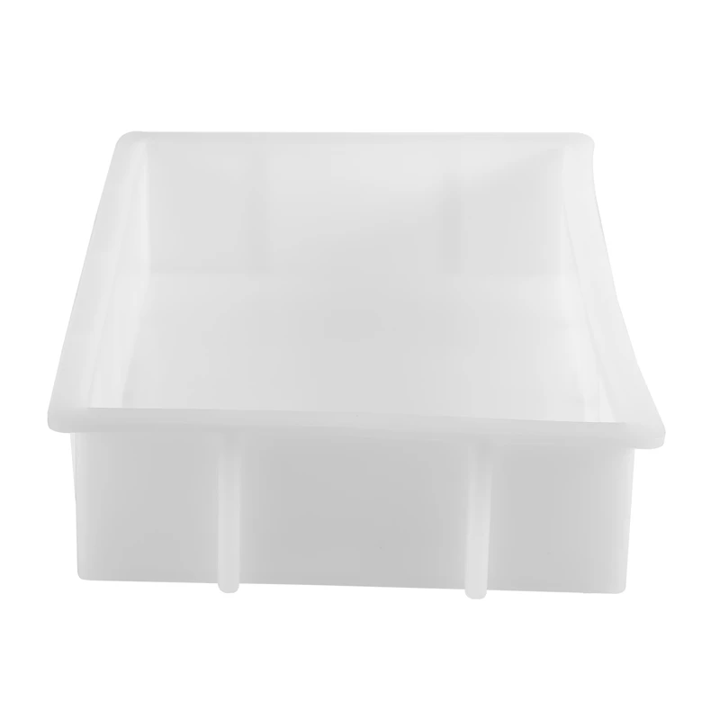 Moldes de silicona rectangulares para fundición de resina, moldes de resina epoxi grandes para Preservación de flores, manualidades de resina