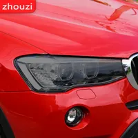 Car Headlight Tint Smoked Black Protective Film TPU Sticker For BMW X1 F48 X2 F39 X3 F25 G01 X4 F26 G02 X5 F15 G05 X6 X7 X8 2022