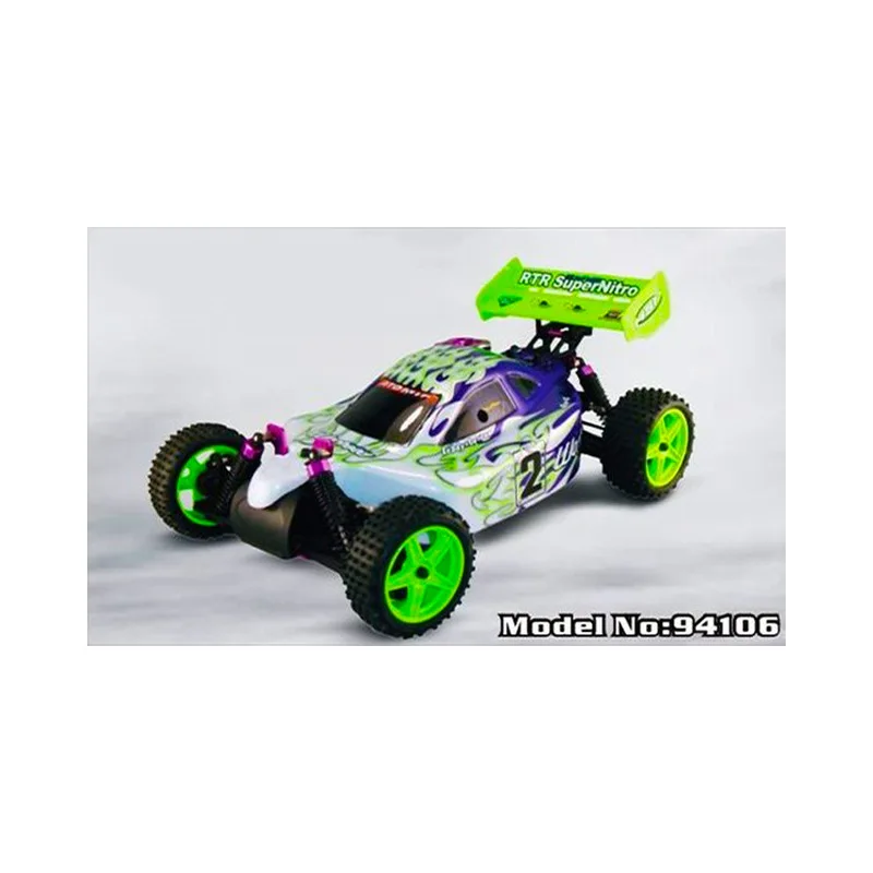 Hsp Unlimited 1:10 Remote Control Four-wheel Drive Fuel Off-road Vehicle 94106 Oil Powered Vehicle Model Toy Drift Vehicle