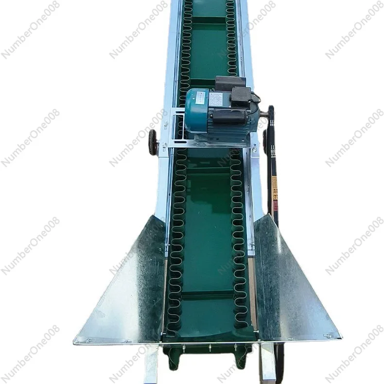 

Mini Corn Ears Picking Machine, Small Home Conveyor Belt for Wheat Grains and Fruits, Loading Tool
