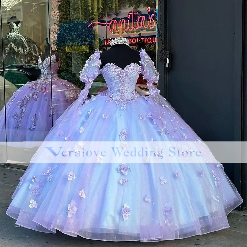 Vestidos De quinceañera verde para niñas, vestido De baile para niñas dulces, Apliques De encaje, cuentas De XV Años, vestido De fiesta De cumpleaños