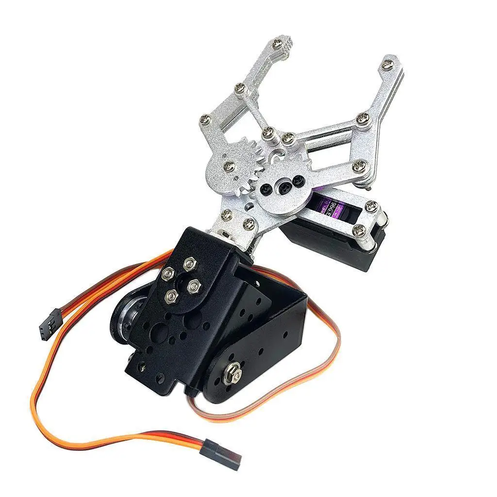 Alloy DIY Robot Mechanical Handle Arm Educational Training Kit for Engineering and School Projects
