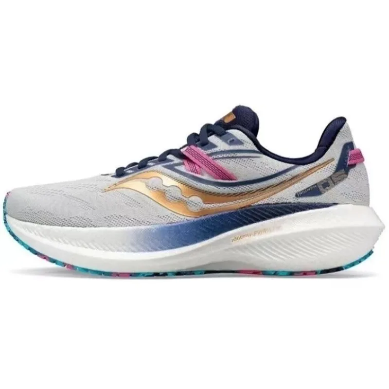 

Slow Shock Breathable Running Shoes Comfortable Wear-resistant High Rebound Sports Shoes Men and Women The Same Racing Shoe