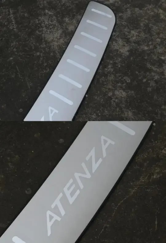 For Mazda 6 ATENZA High Quality Stainless Steel Rear Bumper Protector Sill 2014 2015 2016 2017