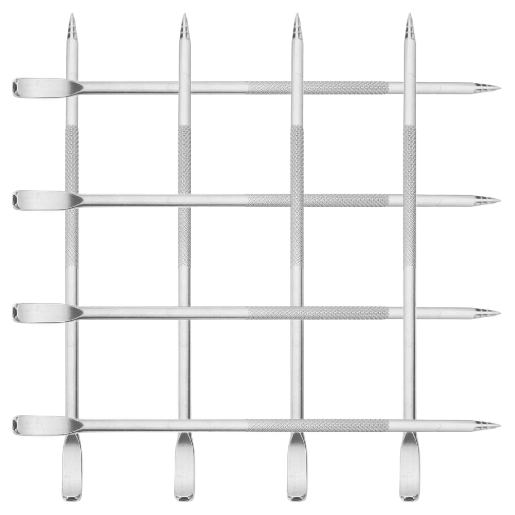 

8pcs Latte Art Needle Coffee Pen Stainless Steel Stirrers Reusable Long Spoons Milk Foam Tool for Home Cafe Kitchen Bar Supply