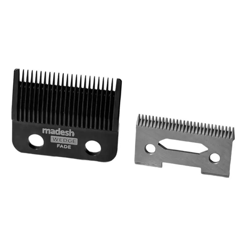 a38t：madeshow-m5、m10、r77fプロフェッショナルバリカンセット用交換式カッターヘッド、ヘアカット用刃