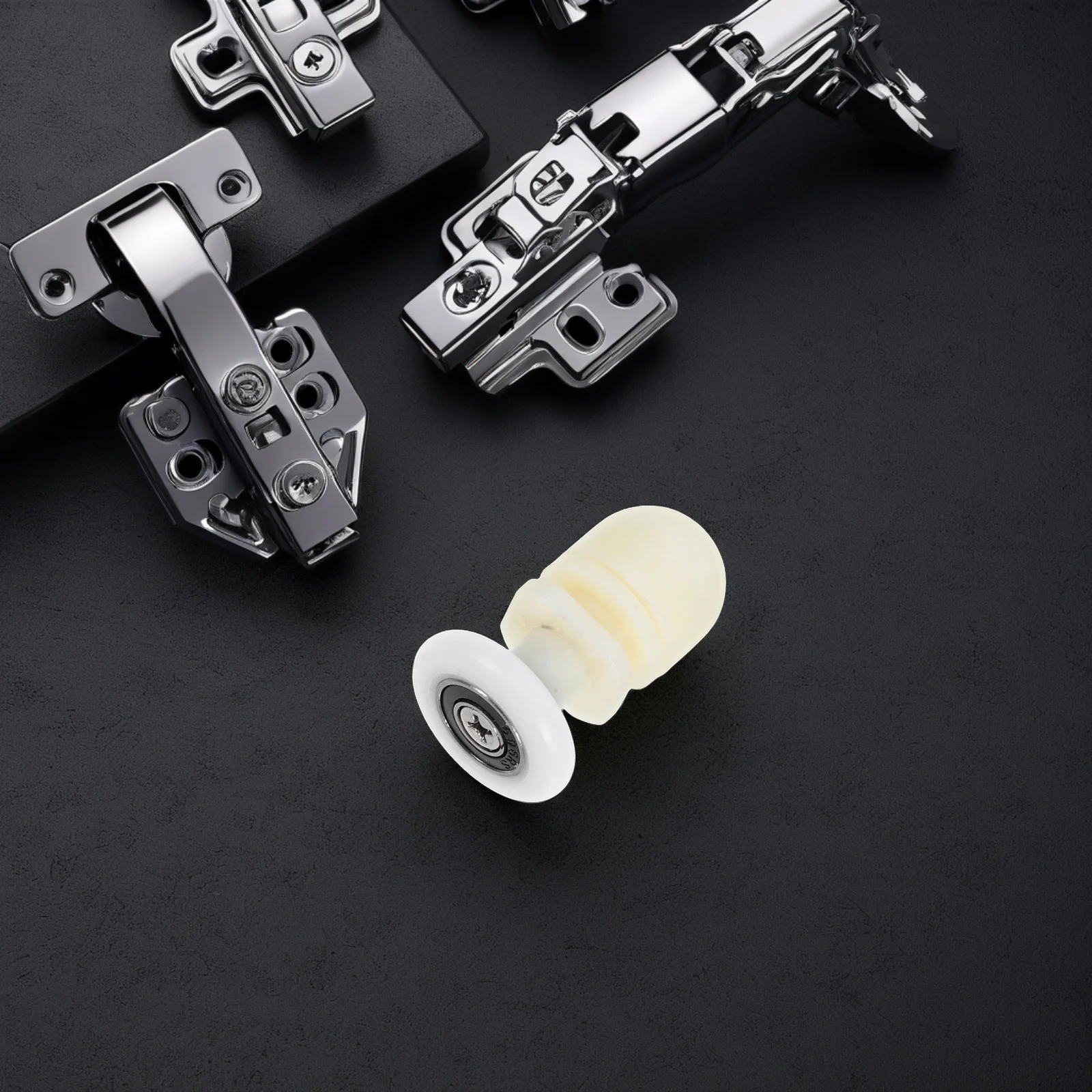 

4 Pcs Shower Room Pulley Bathroom Sliding Wheels Glass Door Pulleys Replacement Rollers Load-bearing