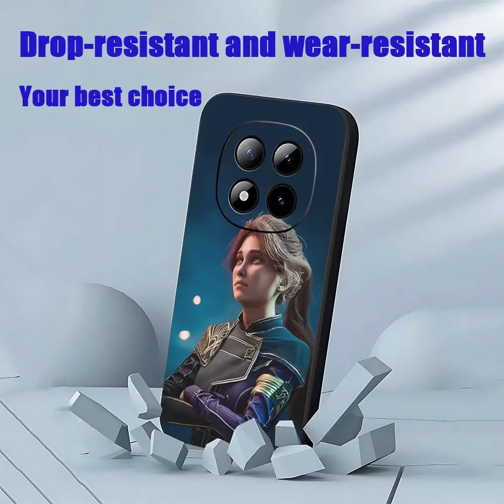 Clair Obscur Expedition 33 Game Phone Case For Xiaomi Redmi Note 14 13 12 11 Pro Plus S 5G 14C A3 Soft Black Phone Cover