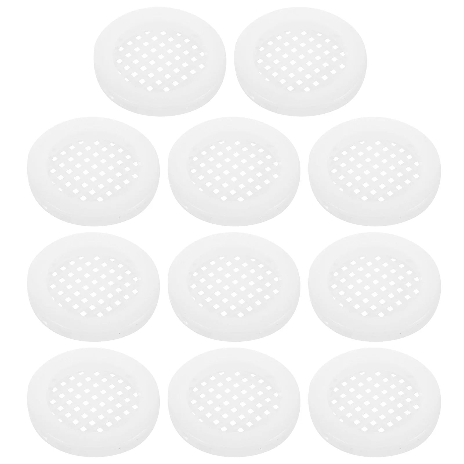 20 Pcs Replacement Cabinet Door Vent Ventilation Mesh Decorative Covers Pp Soffit