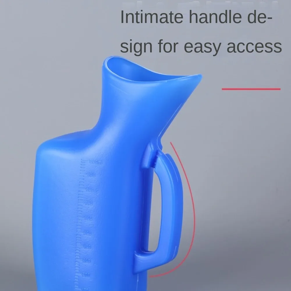 Portable with Lid Men's Urinal Thick Plastic Women's Toilet Large Capacity Urinals Journey