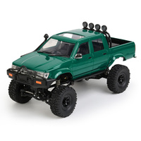 Full Scale WPL C64 4WD Climbing Car RC CAR 1/16 2.4G Off Road Vehicle C64-1 Green Pickup Truck Remote Control Toy Gifts