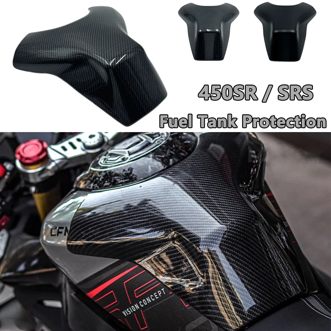 x-t-motorcycle-accessories-fuel-tank-protection-cover-decorative-cover-for-cfmoto-450sr-450-sr-srs-2022-2023-2024-2025