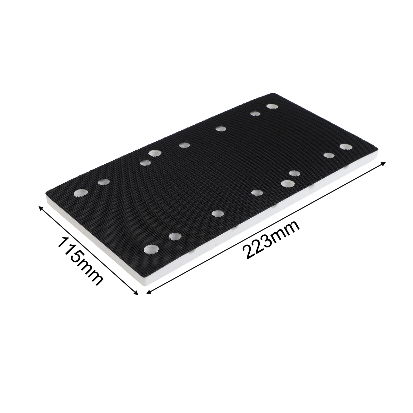 225*115mm 10 Holes 6 Holes Grinding Disc Square Grinding Pad Grinding Disc Square Sponge Sandpaper Sponge Pads