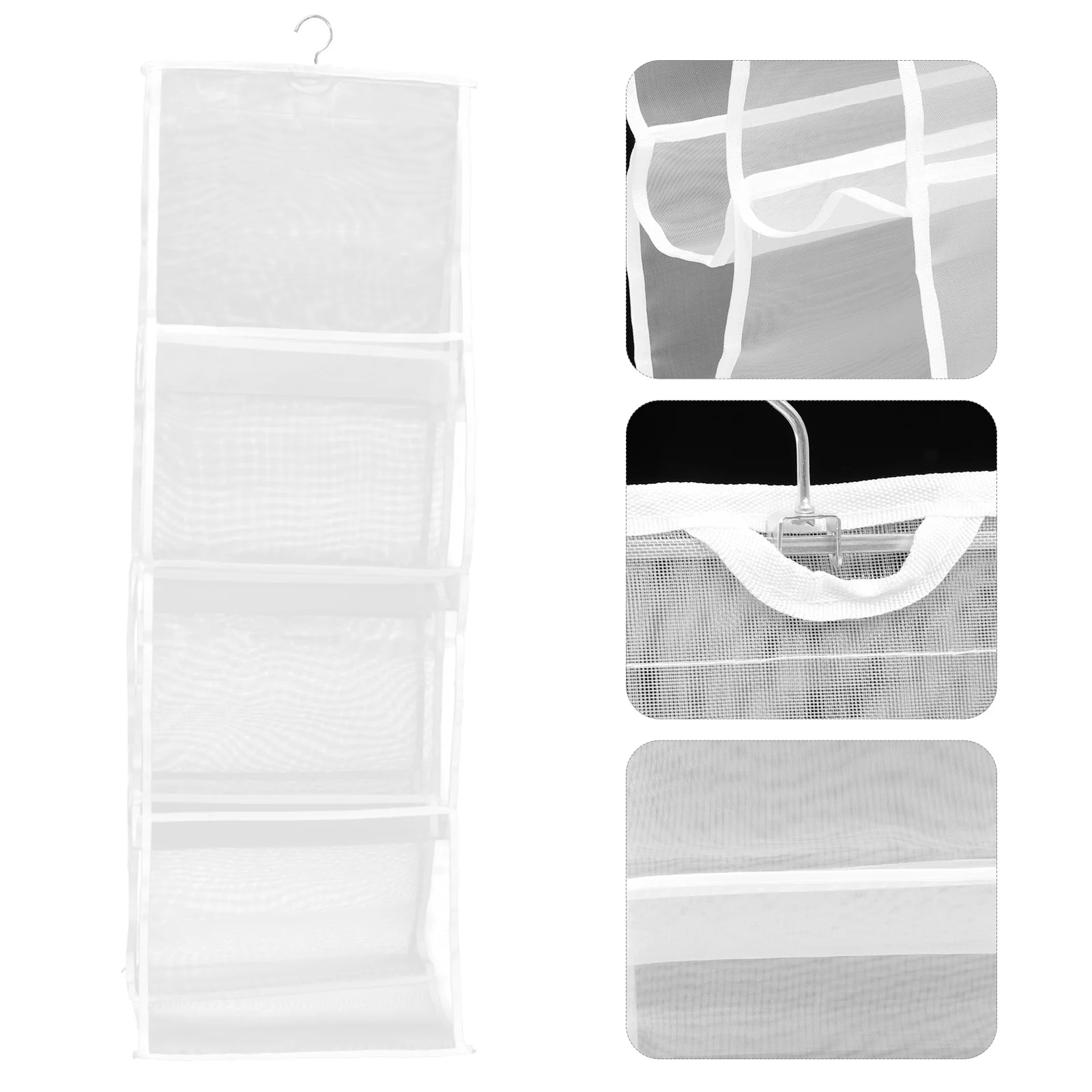 

Door Hanging Storage Bag Multi-Layer Handbags Organizer Home Closet Purse Dustproof Pouch Purse Storage