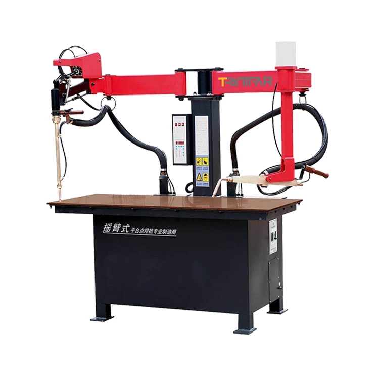 Resistance Multi Point Rocker Arm Table Seamless Desktop Platform Spot Welding Machine for Metal Distribution Cabinet