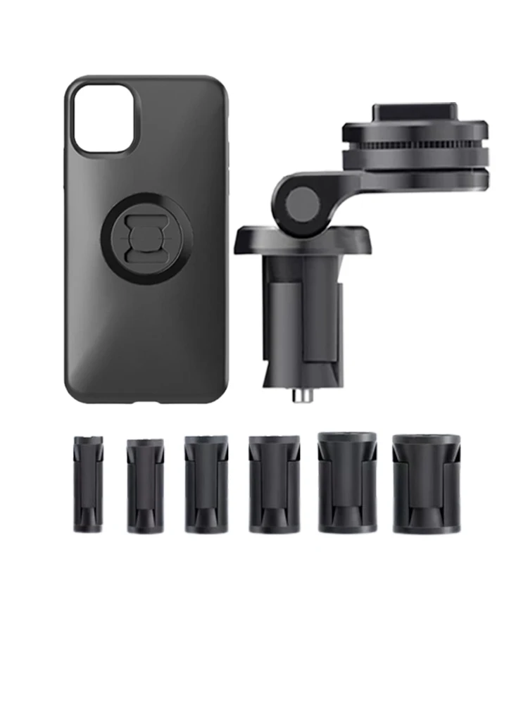 Uchwyt na telefon do montażu w otworze wentyla koła motocykla, pasuje do obudów iPhone 6, 7, 11, 12, 13, 14, 15, 16, 17, 18. — zdjęcie produktu 7