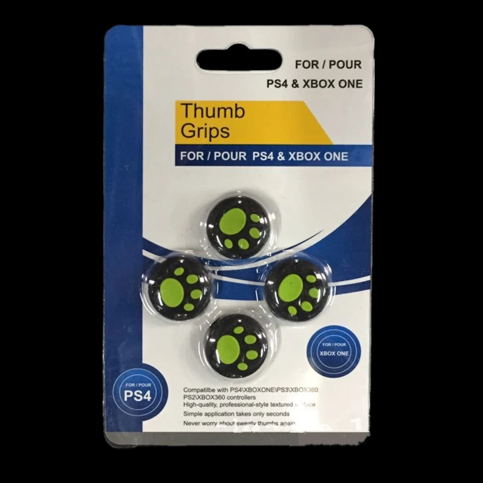 부드러운 표면 디자인 실리콘 엄지 스틱 그립 캡 커버, C.a.t 발